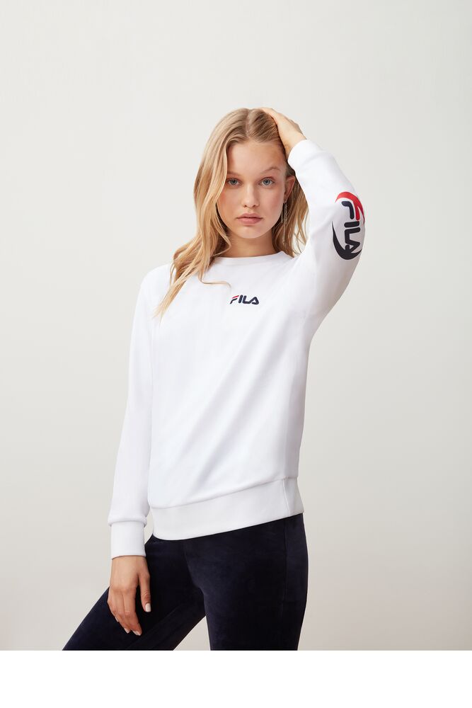 fila velour sweatshirt