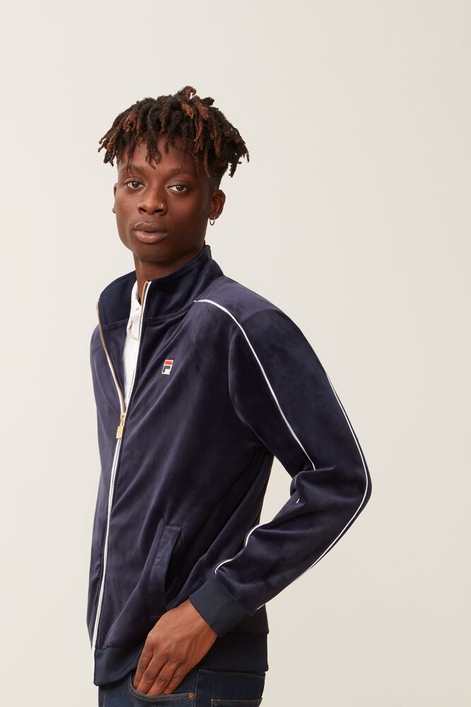 fila lineker velour tracksuit