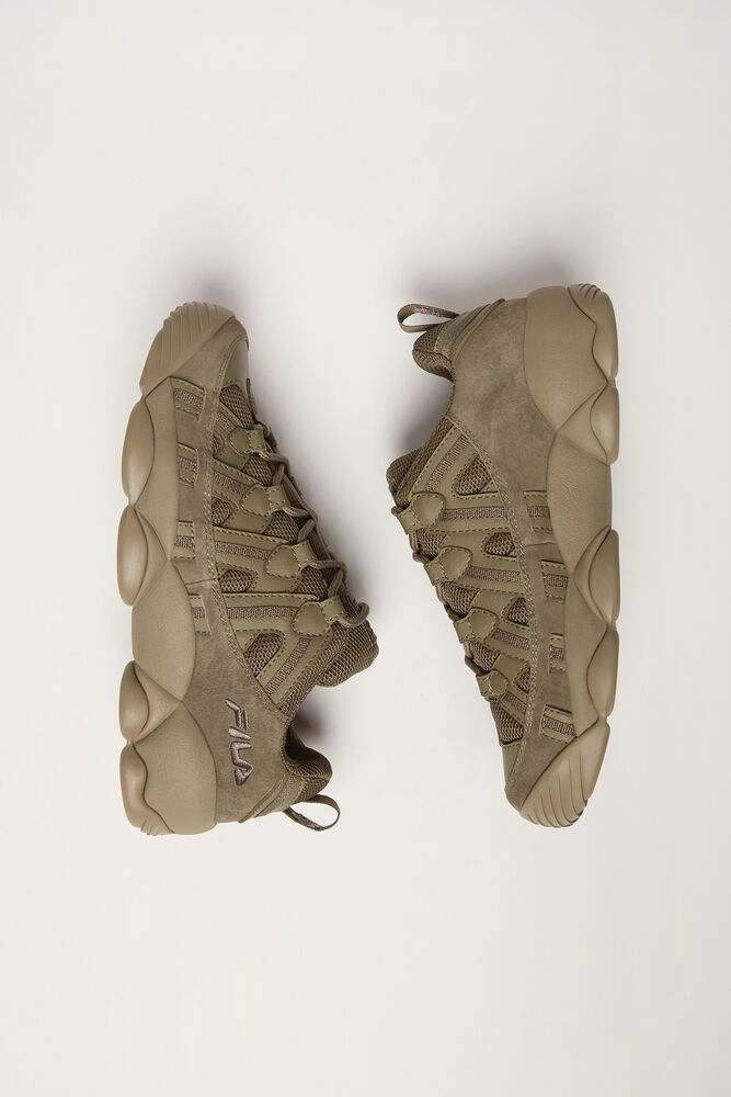 fila spaghetti low tan shoes