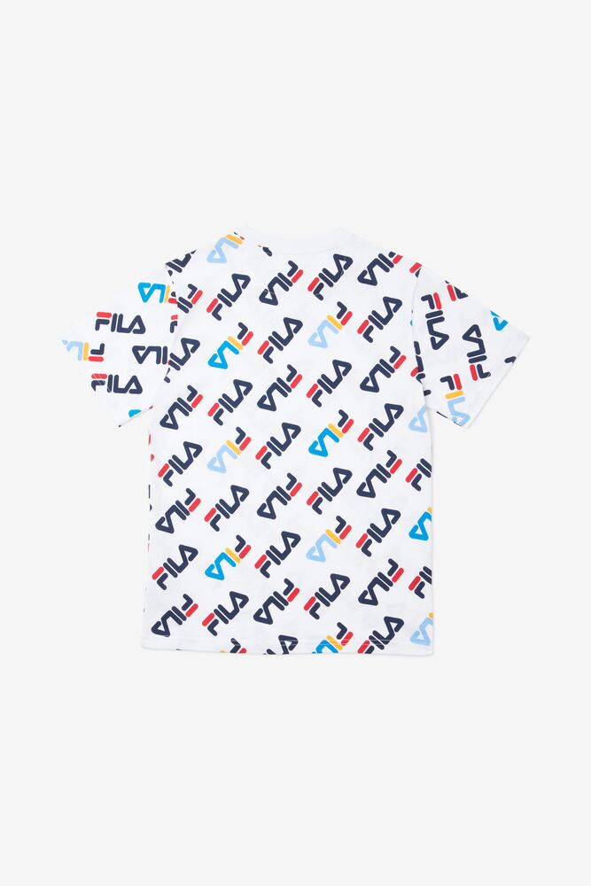 fila all over print t shirt