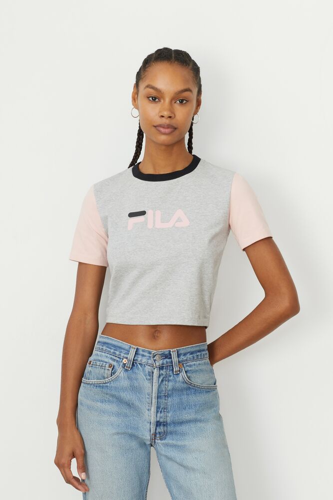 Anna Crop Tee - Tops & T-shirts | Fila