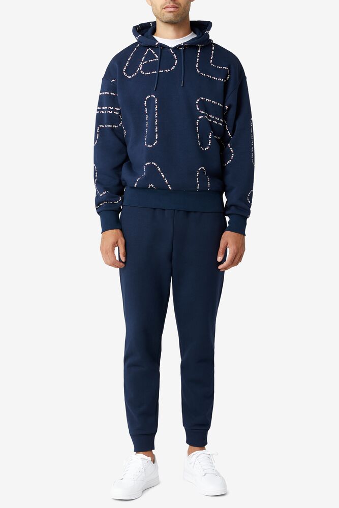 Men's Bedford Pullover Hoodie Sweatshirt | Fila