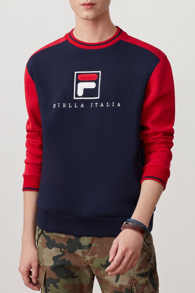 fila striped sweatshirt