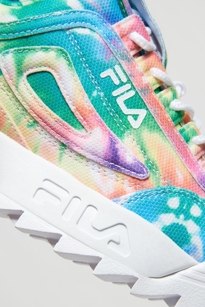 fila disruptor tie dye