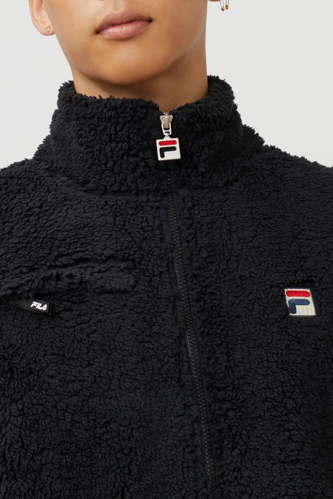 fila tonetto colorblock sherpa jacket
