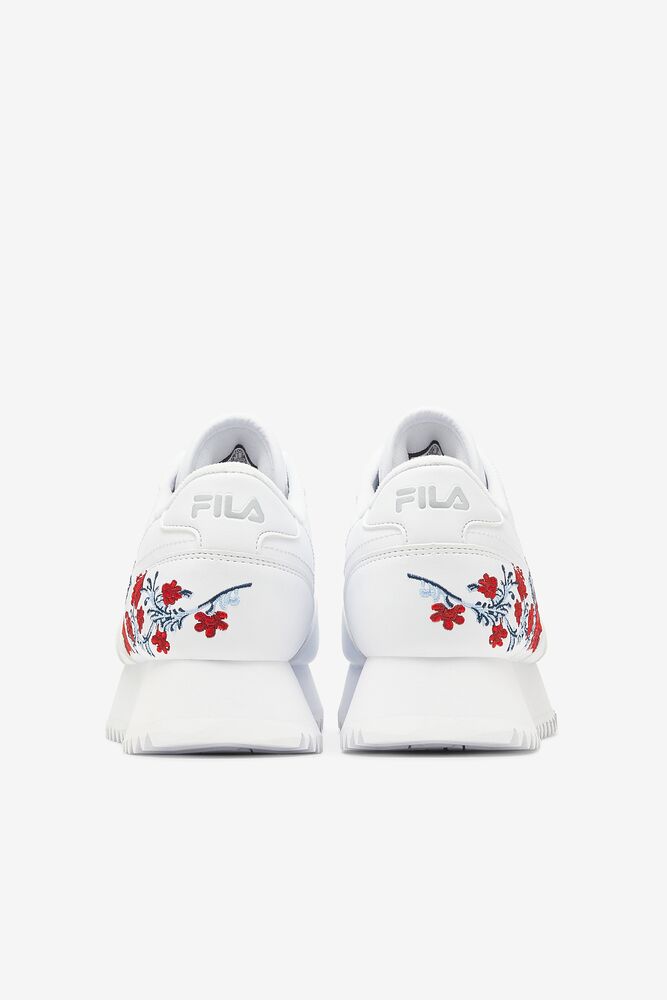 fila shoes flowers