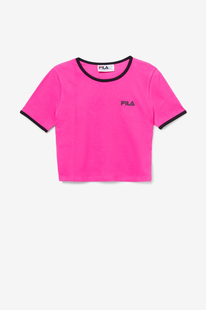 fila crop top shirt