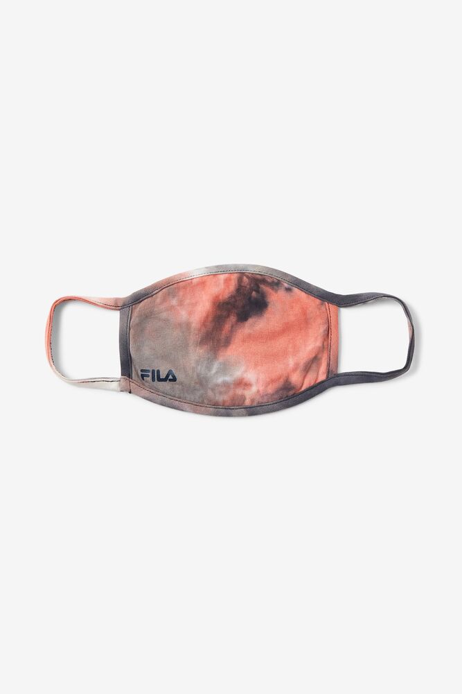 FILA MASK/MULTI/1 Size Red Tie Dye Cloth Face Mask FILA.com exclusive in webimage-03B5544D-9FB8-4C94-BA0AAB5EAE549F21