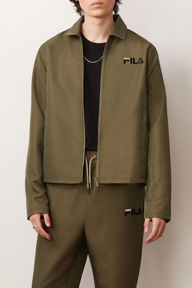 Fila brown jacket Clearance