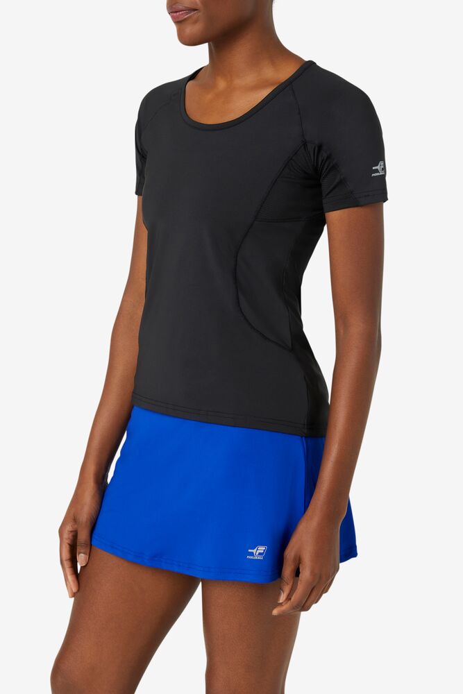 Women's Pickleball Short Sleeve Shirt Fila