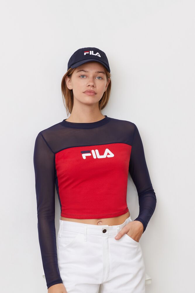 fila baseball shirt womens