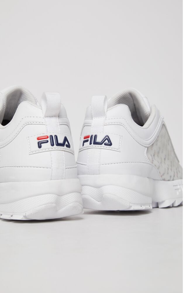 clear fila shoes