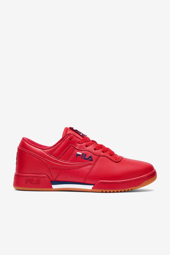 red fila tennis shoes