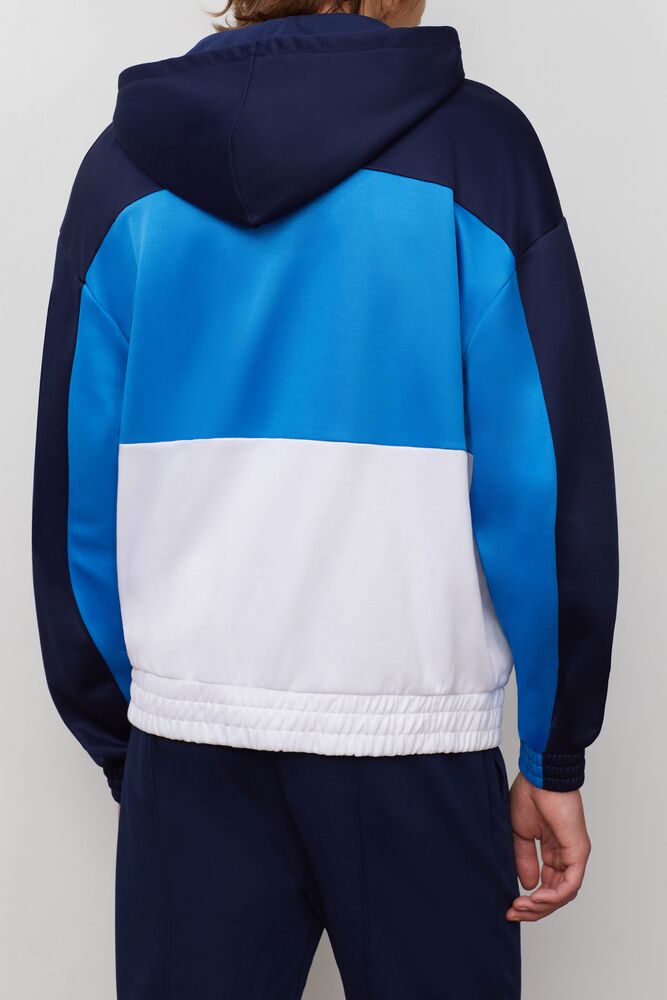 fila sky blue hoodie
