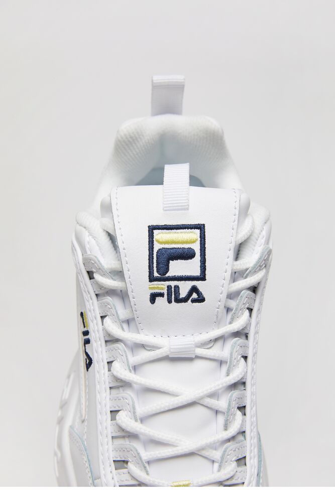 fila womens disruptor ii premium in lime