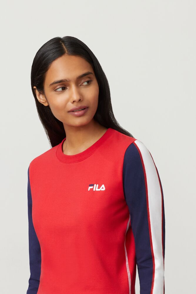 fila crop top long sleeve