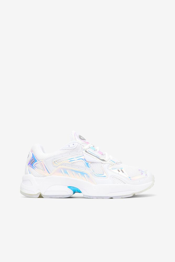 iridescent fila sneakers