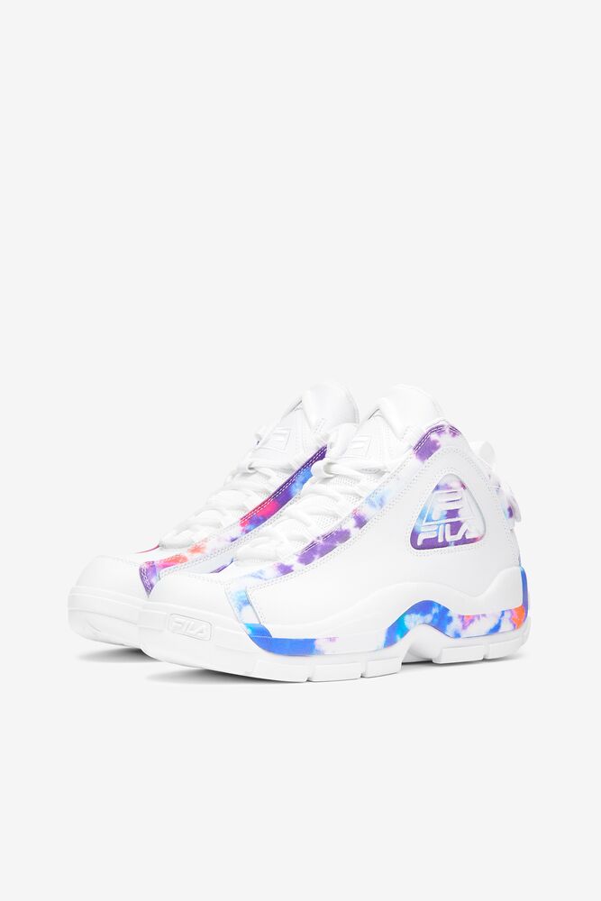 grant hill tie dye shoes