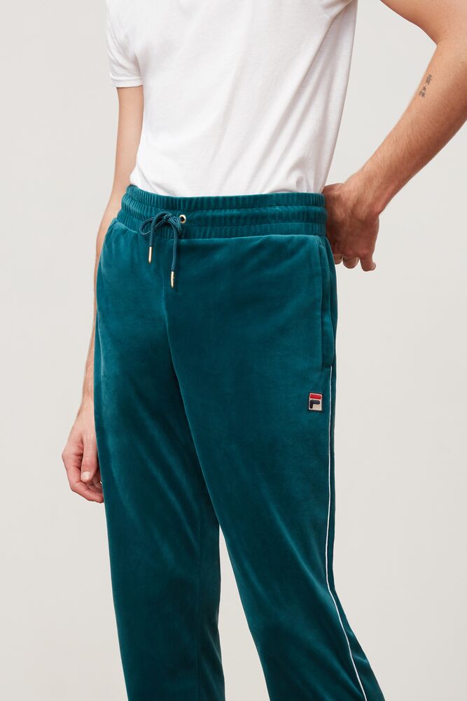 fila velour sweatpants