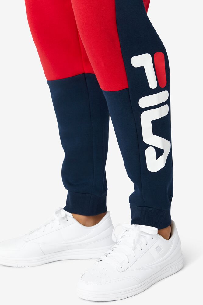 fila blue sweatpants
