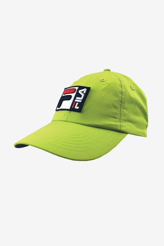 yellow fila hat