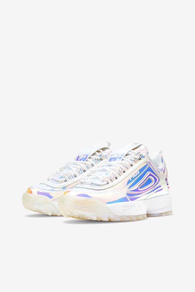 fila women's disruptor 2 iridescent