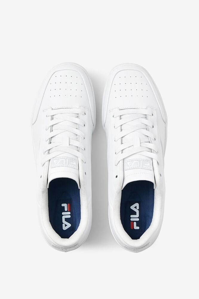 fila men's white tennis shoes