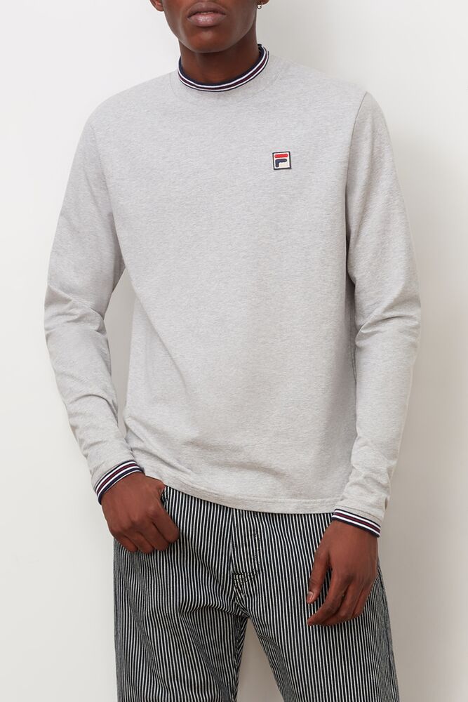 Fila mock best sale neck sweatshirt