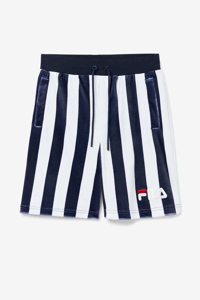 fila velour shorts