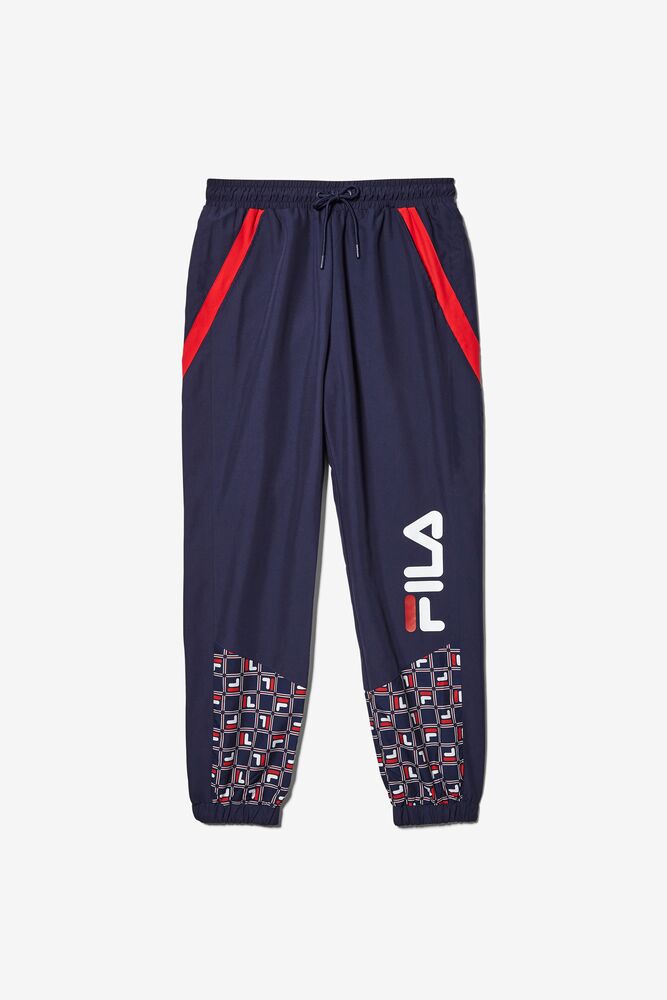 red fila sweatpants