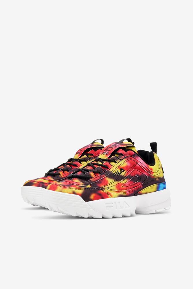 womens fila disruptor 2 tie dye