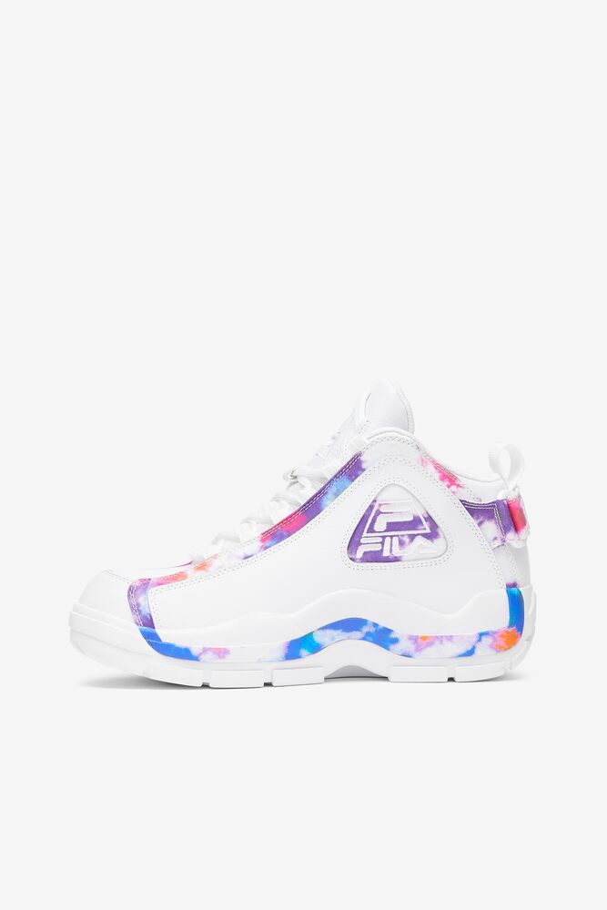 grant hill tie dye shoes