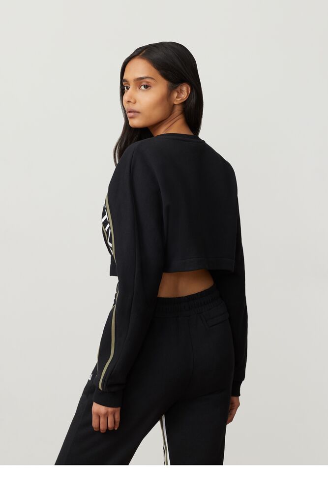 fila charlotte crop sweatshirt