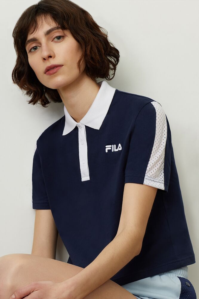 fila cropped polo