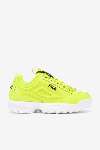 neon yellow fila shoes