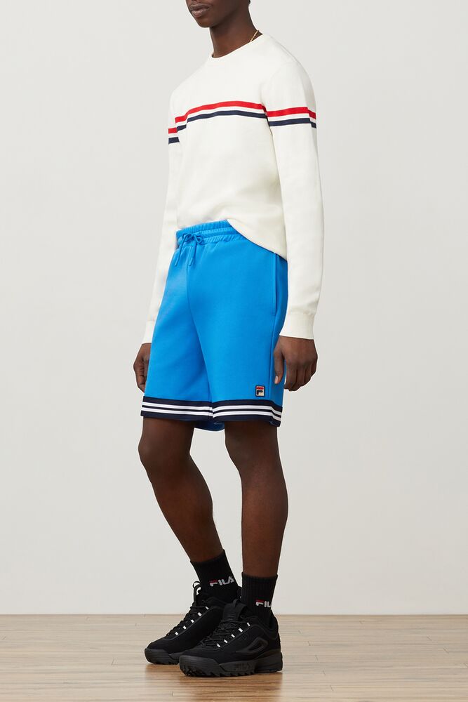 fila striped shorts