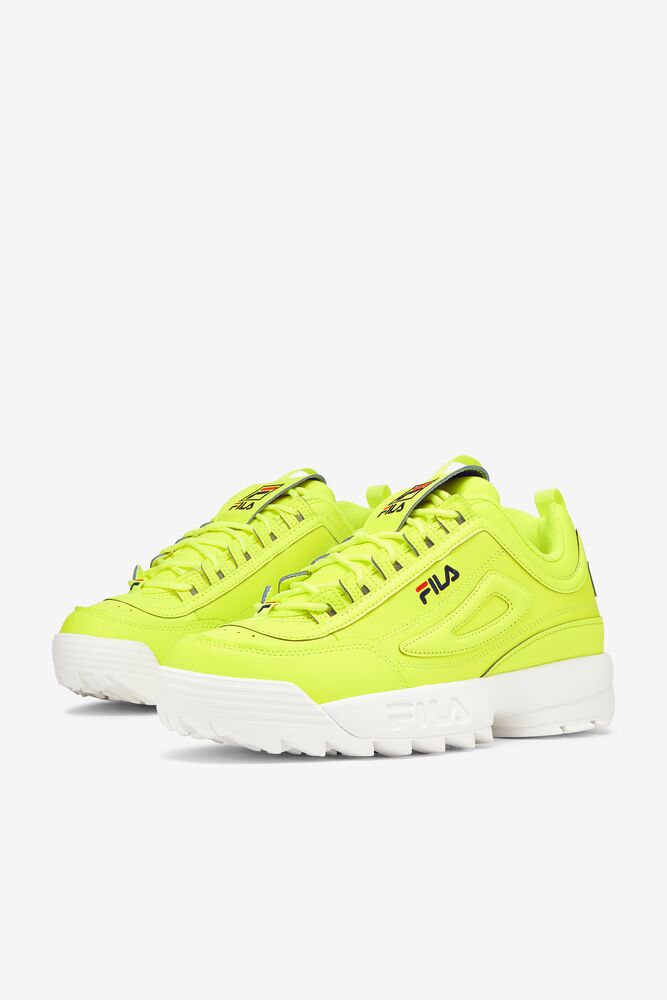 fila disruptor 2 premium neon sneaker