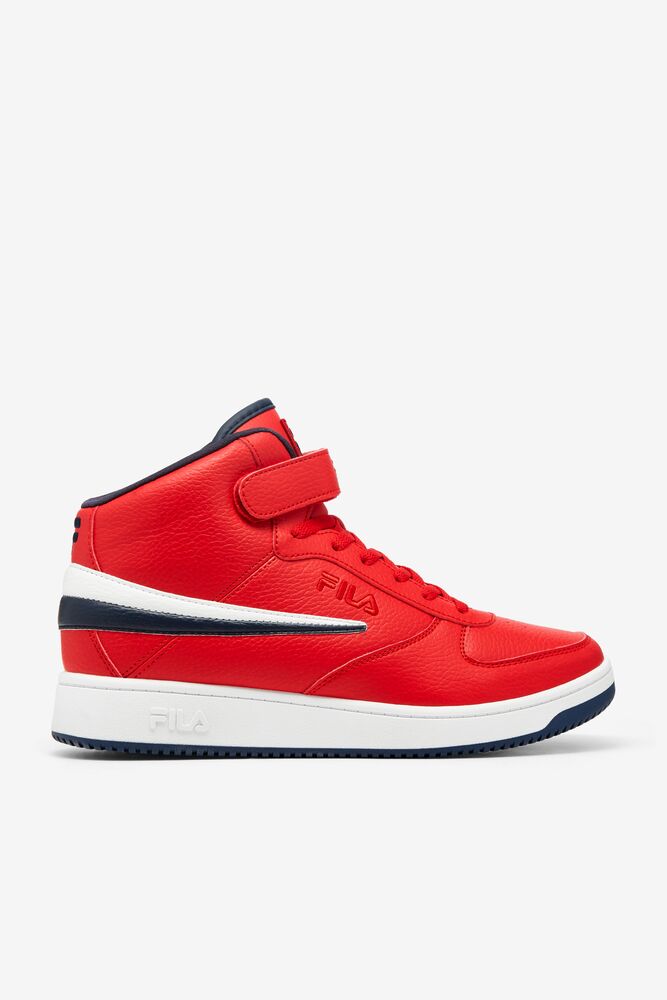 shoes fila red