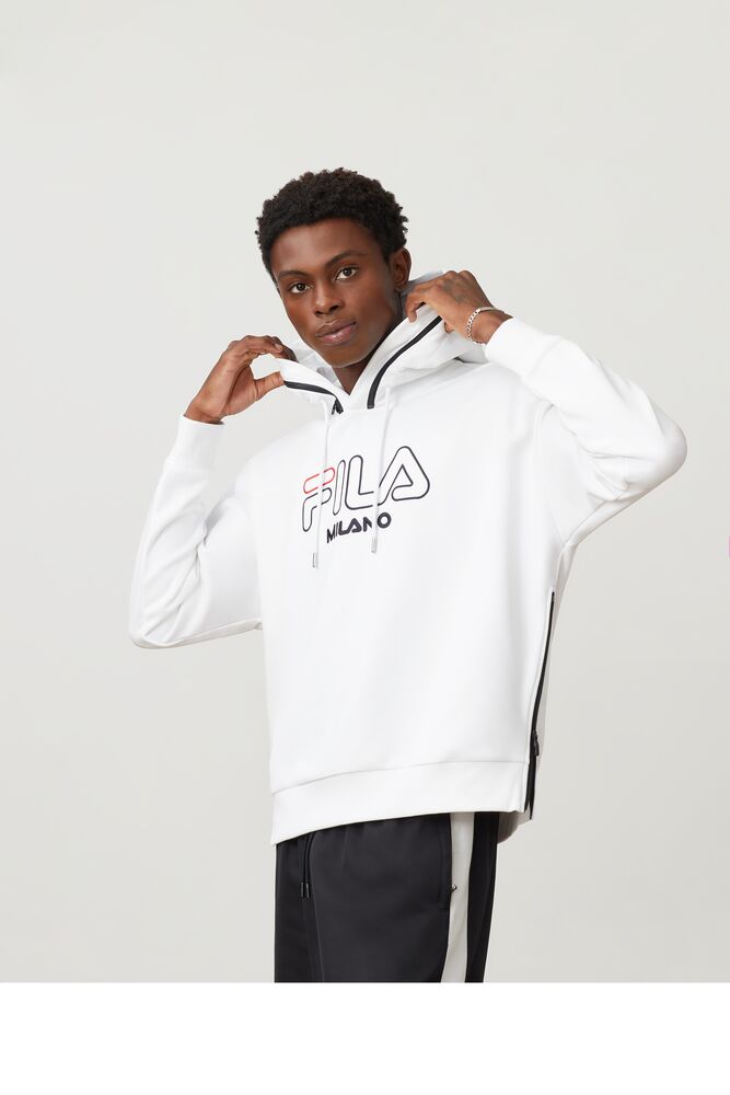 fila panel boyfriend hoodie