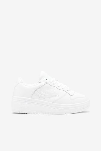all white fila shoes