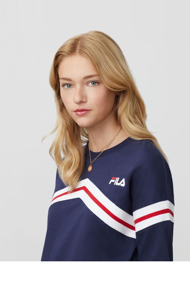 fila long sleeve crop top