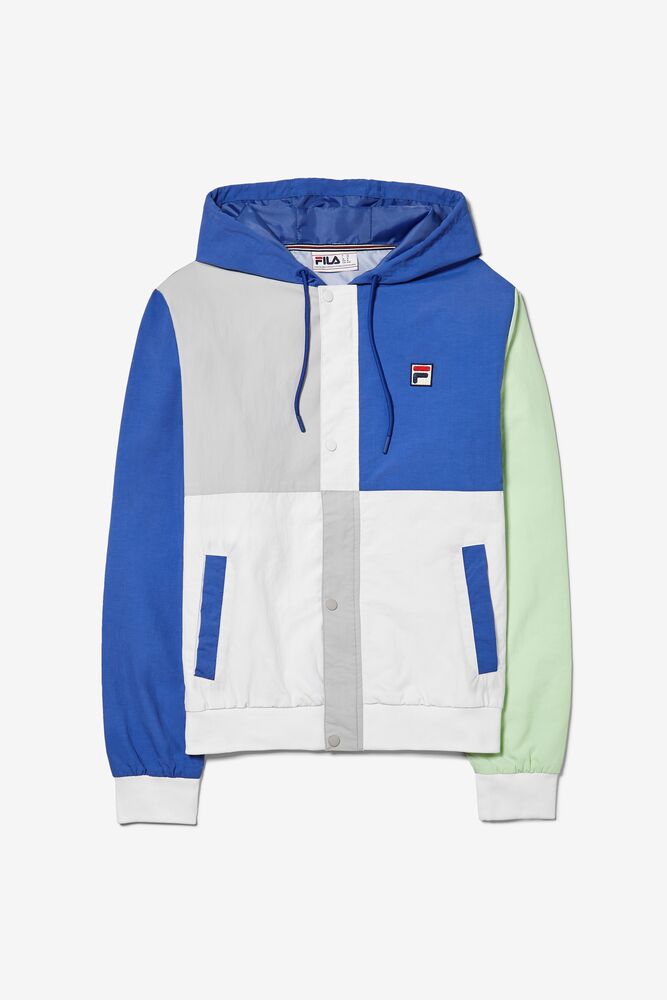 fila hoodie light blue