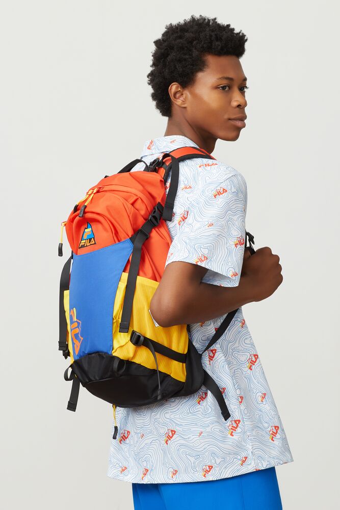 fila backpack orange