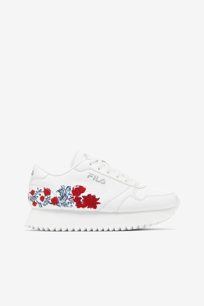 fila shoes flowers