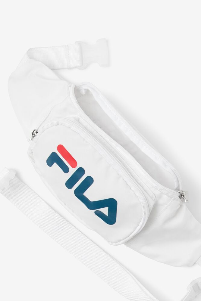 white fila fanny pack