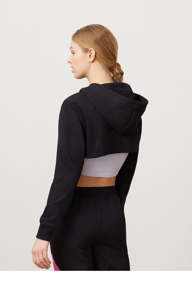 cropped shrug hoodie