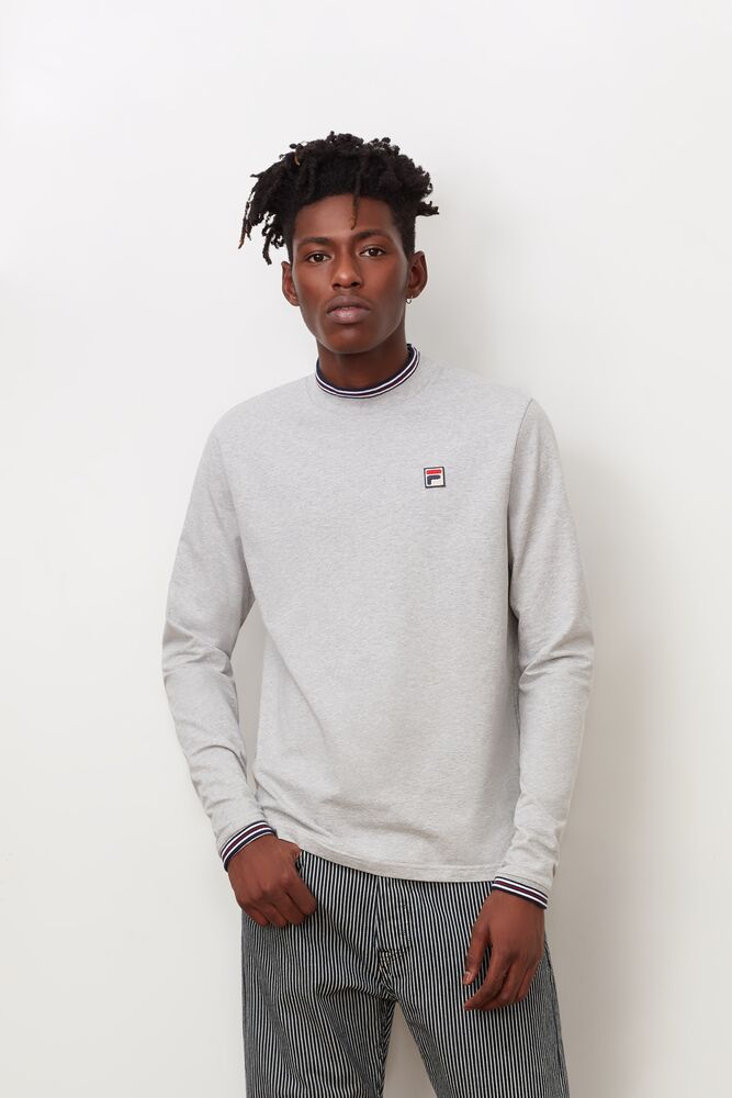 fila mock neck sweatshirt