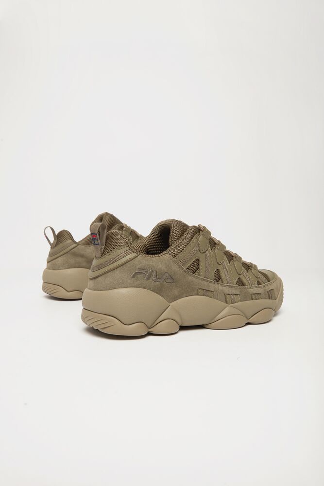 fila spaghetti low tan