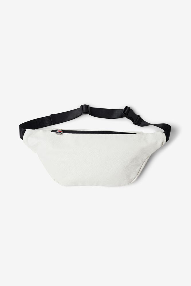 fila white sling bag