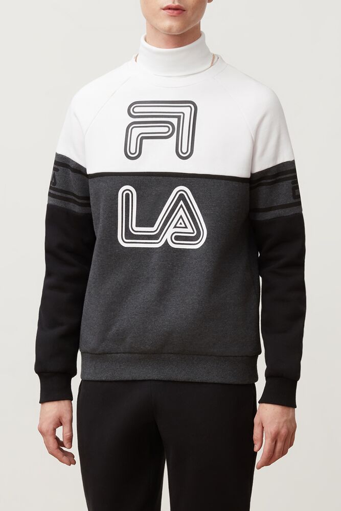 fila striped sweater